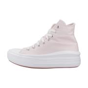 Converse Höjda Hi-Top Sneakers Pink, Dam