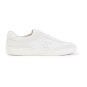 Gucci Vita Lädersneakers för Män White, Herr