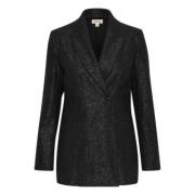 Soaked in Luxury Elegant blazer Cahlina för kvinnor Black, Dam