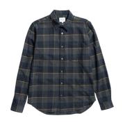 Norse Projects Flanellrutig Skjorta Gray, Herr