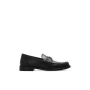 Fendi Läderloafers Black, Herr