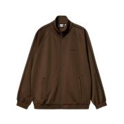 Carhartt Wip Brun Interlock Dragkedja Jacka Polyester Bomull Brown, He...