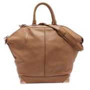 Alexander Wang Pre-owned Pre-owned Laeder handvskor Beige, Dam