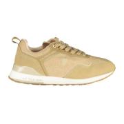 U.s. Polo Assn. Sportiga Beige Snörskor med Logotyp Beige, Herr