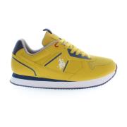 U.s. Polo Assn. Gula Sportskor med Kontrastdetaljer Yellow, Herr