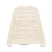 Laneus Stiliga Sweaters Kollektion White, Herr