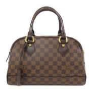 Louis Vuitton Vintage Pre-owned Canvas resvskor Brown, Dam