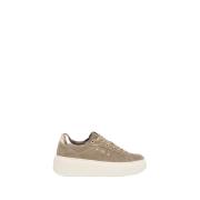 Nerogiardini Bruna Damsneakers Stiligt Komfort Beige, Dam