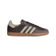 Adidas Samba Brun Läder Sneakers Brown, Herr