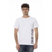 Bikkembergs Strandkläder T-shirt med frampress White, Herr