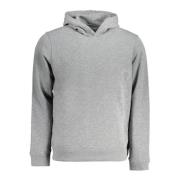 Calvin Klein Sport Hoodie Grå Långärmad Polyester Gray, Herr