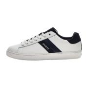 Guess Nola II Läder Sneakers - Vit White, Herr