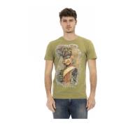 Trussardi Kortärmad Rund Hals T-shirt Green, Herr