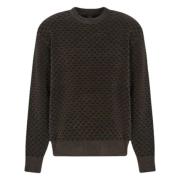 Armani Exchange Oliv Pullover Tröja Brown, Herr