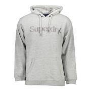 Superdry Grå Långärmad Crewneck Sweatshirt Gray, Herr