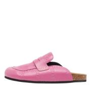 JW Anderson Pre-owned Pre-owned Laeder mules Pink, Herr