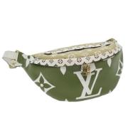 Louis Vuitton Vintage Pre-owned Canvas louis-vuitton-vskor Green, Dam