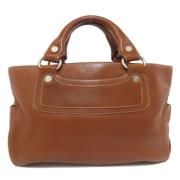 Celine Vintage Pre-owned Laeder handvskor Brown, Dam