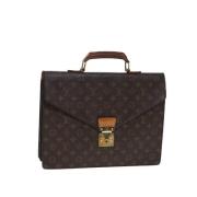 Louis Vuitton Vintage Pre-owned Canvas handvskor Brown, Dam