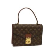 Louis Vuitton Vintage Pre-owned Canvas handvskor Brown, Dam