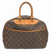 Louis Vuitton Vintage Pre-owned Canvas handvskor Brown, Dam