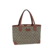 Gucci Vintage Pre-owned Laeder gucci-vskor Beige, Dam