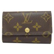 Louis Vuitton Vintage Pre-owned Canvas nyckelhllare Brown, Dam