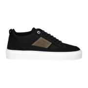 Mason Garments Svart Grön Sportig Sneakers Black, Herr