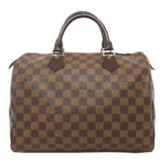 Louis Vuitton Vintage Pre-owned Canvas louis-vuitton-vskor Brown, Dam