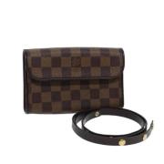 Louis Vuitton Vintage Pre-owned Canvas louis-vuitton-vskor Brown, Dam