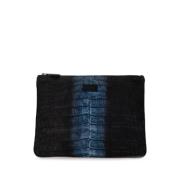 Fendi Vintage Pre-owned Canvas kuvertvskor Black, Dam