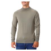 Genti Grön Stickad Crewneck Tröja Green, Herr