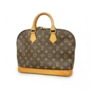 Louis Vuitton Vintage Pre-owned Tyg louis-vuitton-vskor Brown, Dam