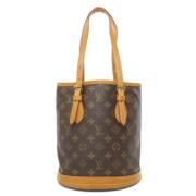 Louis Vuitton Vintage Pre-owned Tyg louis-vuitton-vskor Brown, Dam