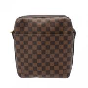 Louis Vuitton Vintage Pre-owned Canvas axelremsvskor Brown, Dam