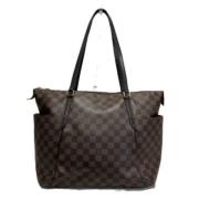 Louis Vuitton Vintage Pre-owned Canvas handvskor Brown, Dam