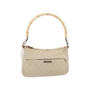 Gucci Vintage Pre-owned Canvas handvskor Beige, Dam