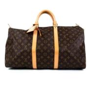 Louis Vuitton Vintage Pre-owned Canvas louis-vuitton-vskor Brown, Dam