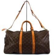 Louis Vuitton Vintage Pre-owned Canvas louis-vuitton-vskor Brown, Dam