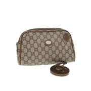 Gucci Vintage Pre-owned Tyg handvskor Beige, Dam