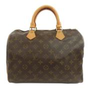 Louis Vuitton Vintage Pre-owned Canvas handvskor Brown, Dam