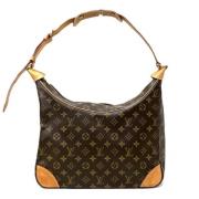 Louis Vuitton Vintage Pre-owned Tyg louis-vuitton-vskor Brown, Dam