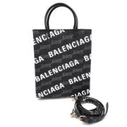 Balenciaga Vintage Pre-owned Canvas balenciaga-vskor Black, Dam