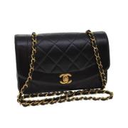 Chanel Vintage Pre-owned Laeder chanel-vskor Black, Dam