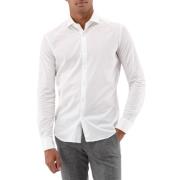 Xacus Vit Tailor Fit Skjorta White, Herr