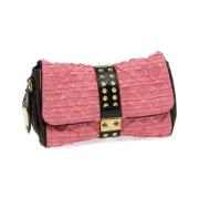 Louis Vuitton Vintage Pre-owned Satin kuvertvskor Pink, Dam