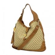 Gucci Vintage Pre-owned Canvas gucci-vskor Beige, Dam