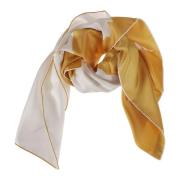 Burberry Sidenscarf i Kvadrat Multicolor, Unisex