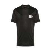 Emporio Armani Logo Jersey T-shirt Kolgrå Gray, Herr