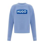 Hugo Boss Damtröja Sloger_B Blue, Dam